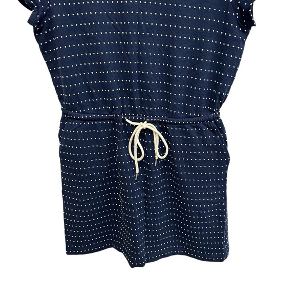 Lou & Grey Luvstretch Drawstring Pocket Dress Summer Coastal Nautical Beach - Picture 7 of 11